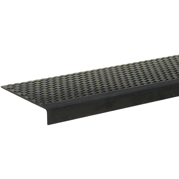 Rubber-Cal "Coin-Grip Commercial" Rubber Step Mat - 10" x 48" - 6pack - 10-104-012P