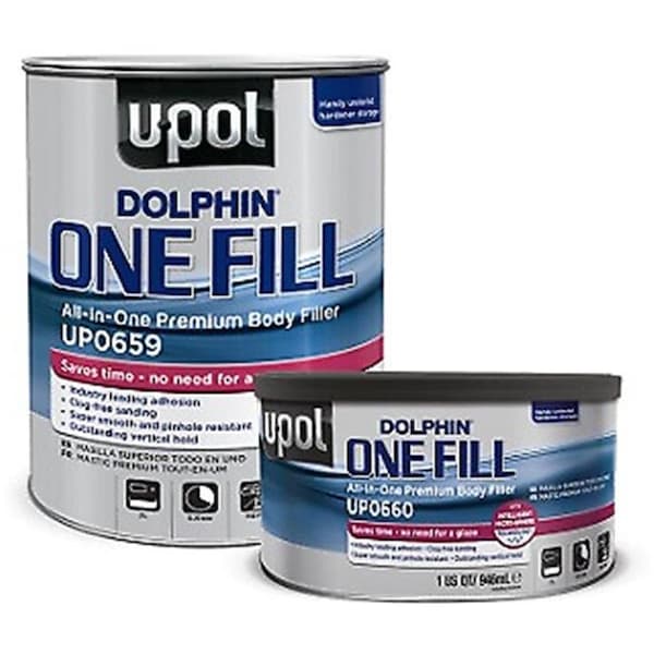 U-Pol U-POL Products UPL-UP0660 Dolphin All in One Premium Body Filler - UPL-UP0660