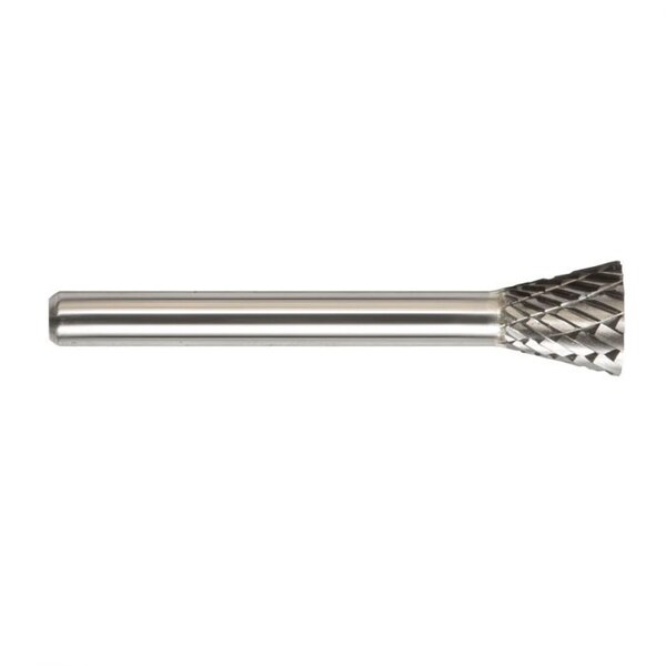 Magnum Carbide Burr, Series 7000NE, 38 Head Dia, 38 Length of Cut, Inverted Taper Shape SN Head Shap - 7N124ESC