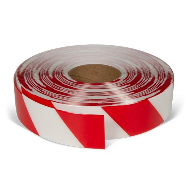 Incom Floor Marking Tape 0.050" thick abrasion, chemical and wear-resistant PVC 2" W x 100' L - AS251