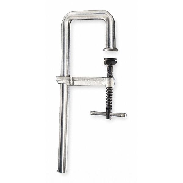 Bessey 12 in Bar Clamp, Steel Handle and 5 1/2 in Throat Depth - 2400J-12
