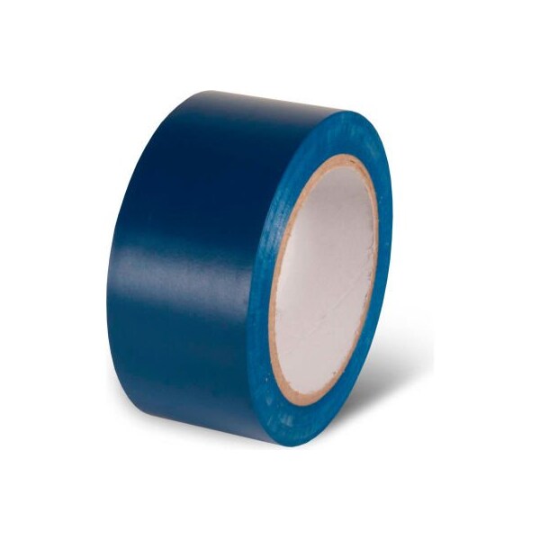 Top Tape And  Label. Global Industrial Safety Tape 2inW x 108L 5 Mil Blue 1 Roll - 670651BL