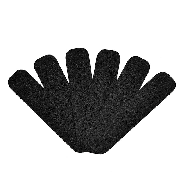 3M 3M Safety-Walk Black Anti-Slip Tape 2 in. W X 9 in. L 6 pk - 610B-T2X9-6PK