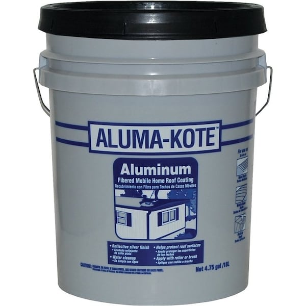 Gardner Gardner 6245-GA Mobile Home Roof Coating, Silver, 5 gal - 6245-GA