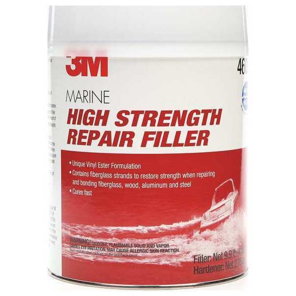 3M Marine Repair Filler, 1 gal, Can, Grayish Brown, Marine High Strength - 00051131460140