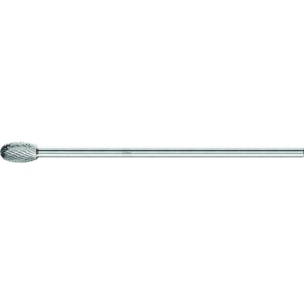Pferd Carbide Bur - Oval Shape, DBL Cut - 1/2" x 7/8" x 1/4" Ext. Shank - SE-5L6 - 26002