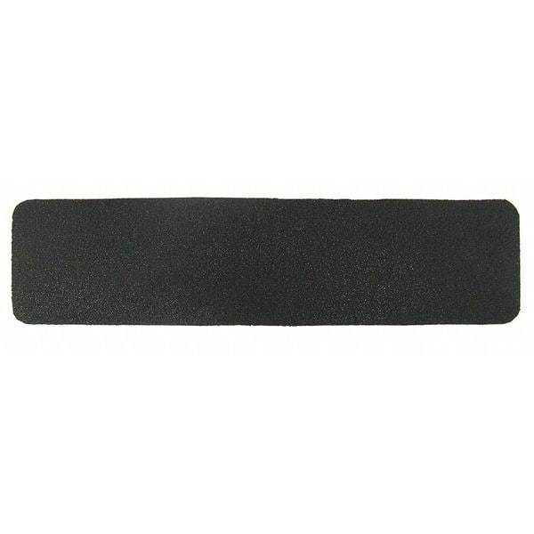 Wooster Products Anti-Slip Tread glass 46 Grit Size, Black, 6" W x 2 ft. L, 41 mil Thick - MB0624