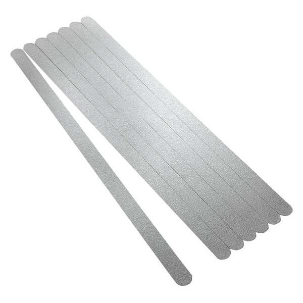 3M Anti-Slip Tread vinyl Proprietary Grit Size, White, 3/4" W x 17" L - 7705