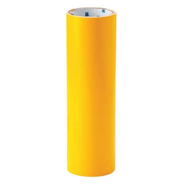 Brady Shadow Roll Vinyl, Adhesive: Acrylic Yellow, 12" W x 12 ft. L, 4 mil Thick - 121119