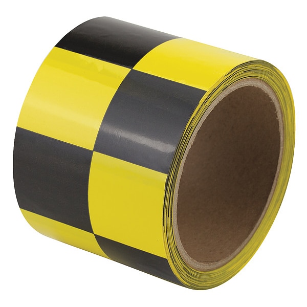 Zoro Select Floor Marking Tape vinyl 3 in W x 6 mil Thick - 35TA42