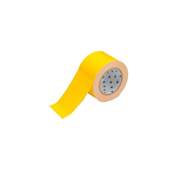 Brady Brady 104342 ToughStripe Floor Marking Tape, Polyester, 3W X 100'L , Yellow - 104342