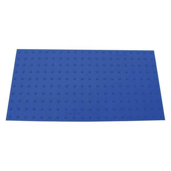 Safetysteptd ADA Warning Pad Flexible Cement Blue, 2 ft W x 4 ft L, 1 in Thick - SSTDPB2X423505