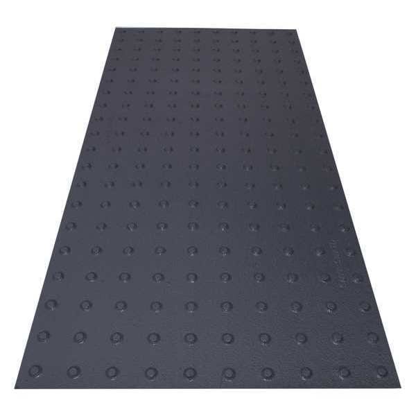 Safetysteptd ADA Warning Pad Flexible Cement Gray, 2 ft W x 4 ft L, 1 in Thick - SSTDRU2X423501