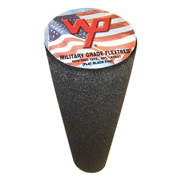 Military Grade Flextred Anti-Slip Tape Polymer 60 Grit Size, Black, 24" W x 60 ft. L, 31 mil Thick - MG54.2460.BLA