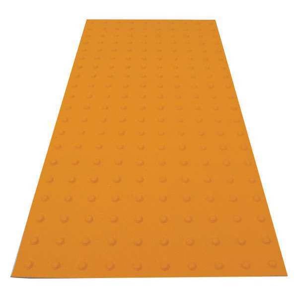 Safetysteptd ADA Warning Pad Flexible Cement Yellow, 2 ft W x 4 ft L, 1 in Thick - SSTDRU2X423504