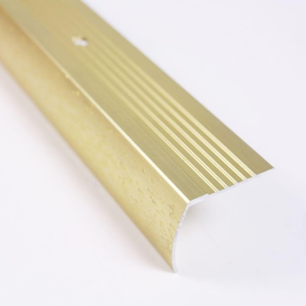 Randall SATIN HAM GOLD STAIR NOSING - 3 FT A-1600-SHG
