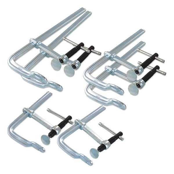 Bessey classiX Sliding Arm Bar Clamp Set with Forged Steel Handle - CLSX-SET