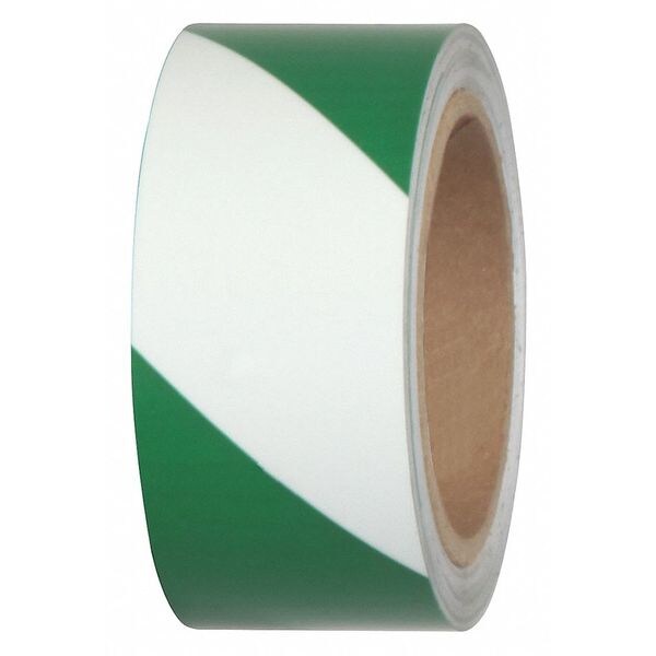Jessup Glo Brite Safety Grade Egress Tape Film: Polyester, Adhesive: Acrylic Photoluminescent, Stripe: Green, 2" W x - 7520-2-STRIPE-G