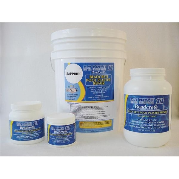 E-Z Patch E-Z Patch EZP-2056 10 lbs Beadcrete Aqua Marine Glass Bead Plaster - EZP-2056