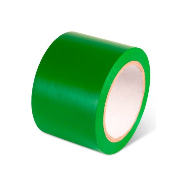 Top Tape And  Label. Global Industrial Safety Tape 2W x 108L 5 Mil Green1 Roll - 670651GN