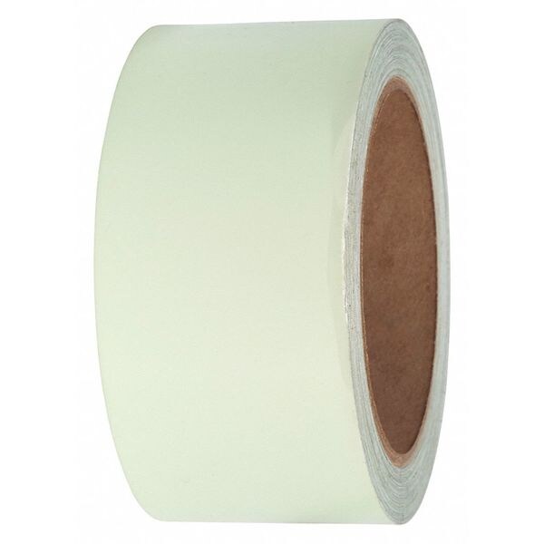 Jessup Glo Brite High Tack Egress Tape Film: Polyester, Adhesive: Acrylic Photoluminescent, 2" W x 30 ft. L - 7550-HT-2