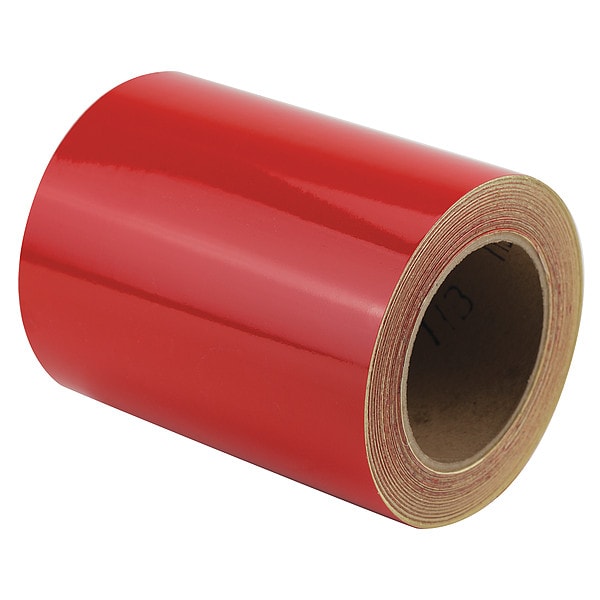 Zoro Select Floor Marking Tape vinyl 6 in W x 5.5 mil Thick - 20LP67