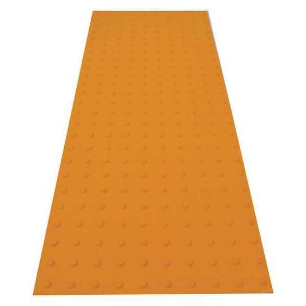 Safetysteptd ADA Warning Pad Flexible Cement Yellow, 2 ft W x 5 ft L, 1 in Thick - SSTDRU2X523504