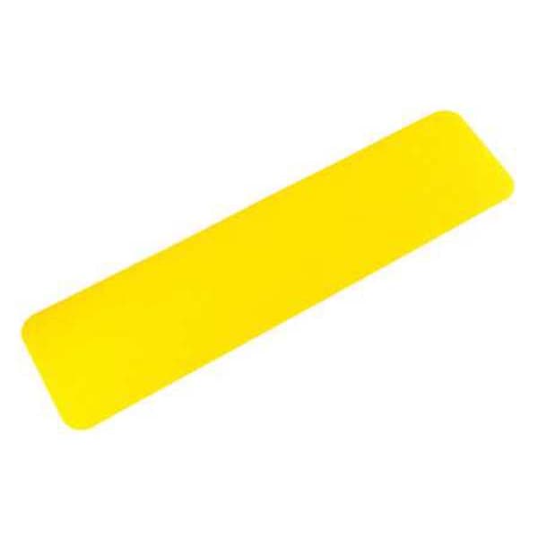Zoro Select Anti-Slip Tread Aluminum oxide 60 Grit Size, Yellow, 6" W x 2 ft. L, 33 mil Thick - GRAN5053