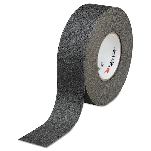 3M Safety-Walk Safety-Walk General Purpose Tread Rolls, 4" x 60 ft, Black - 610