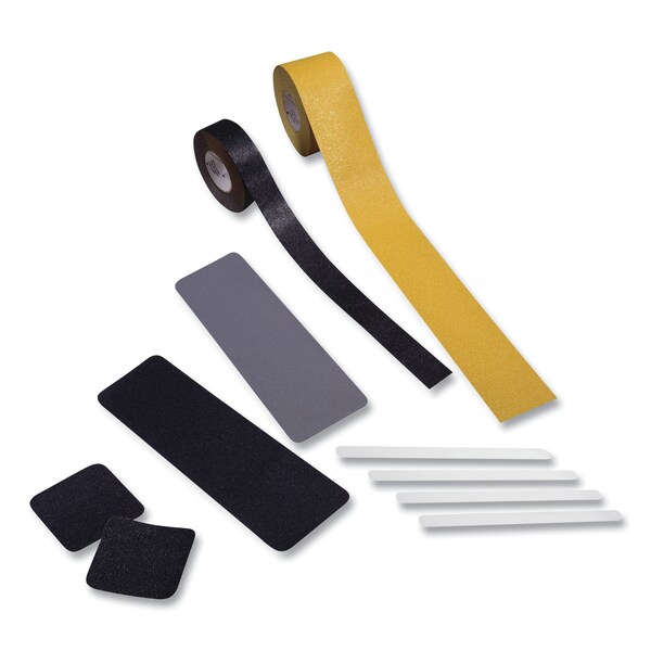 3M Safety-Walk Safety-Walk General Purpose Tread Rolls, 1 in. x 60 ft, Black, 4PK - MCO 19220