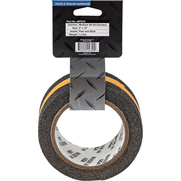 Buyers Products Anti-Skid Tape - 2 Inch Wide x 15 Foot Roll - AST215