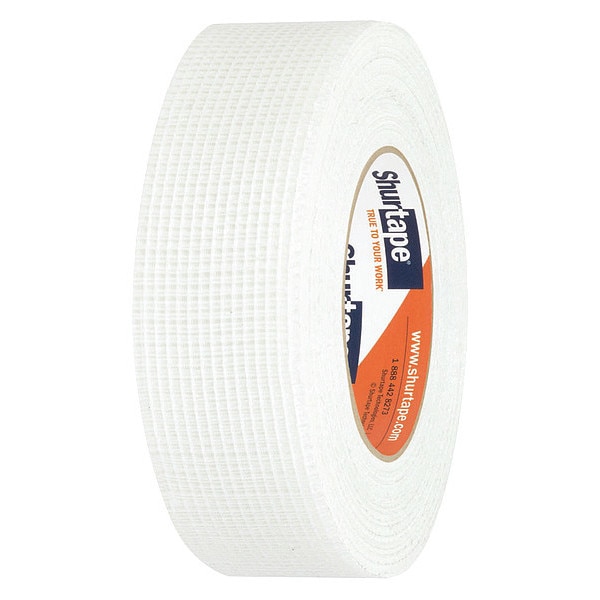 Shurtape Drywall Tape, 48mm x 92m, Roll, White, Fiberglass Mesh - MJ 100