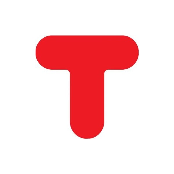 Accuform DURABLE MARKING SHAPES TCORNER ROUNDED PTE214RD - PTE214RD
