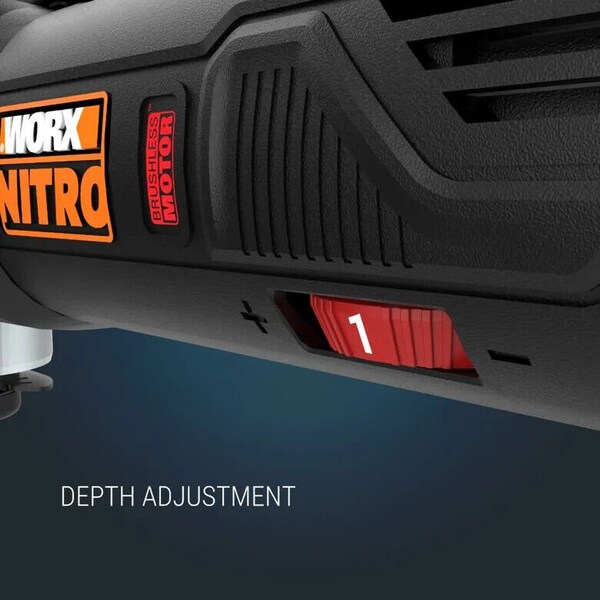Worx 20V Power Share Cordless Oscillating Multi-Tool with Brushless Motor, Tool Only - WX697L.9