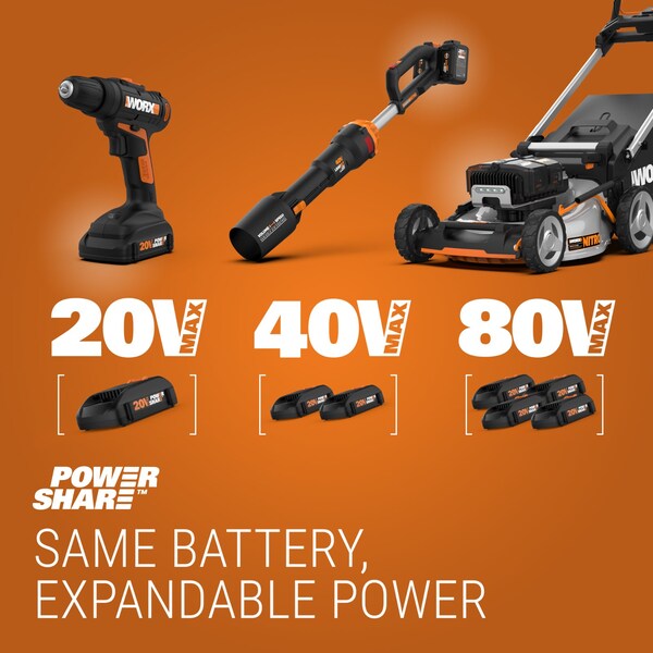 Worx 20V Power Share Cordless Oscillating Multi-Tool with Brushless Motor, Tool Only - WX697L.9