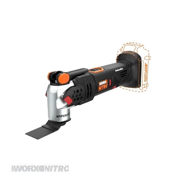Worx 20V Power Share Cordless Oscillating Multi-Tool with Brushless Motor, Tool Only - WX697L.9