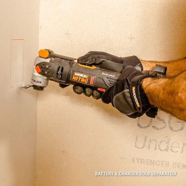 Worx 20V Power Share Cordless Oscillating Multi-Tool with Brushless Motor, Tool Only - WX697L.9