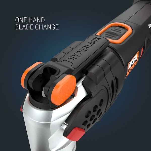 Worx 20V Power Share Cordless Oscillating Multi-Tool with Brushless Motor, Tool Only - WX697L.9