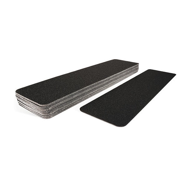 Gator Grip Premium Grade Anti Slip Cleat Adhesive: Acrylic Black, 6" W x 24" L - SG3126BS