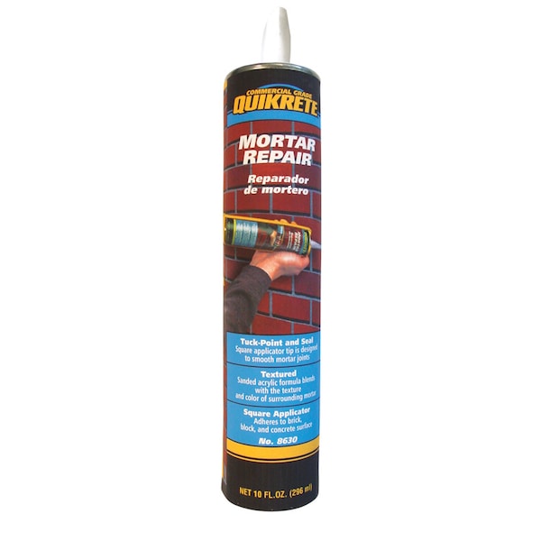 Quikrete Quikrete Gray Acrylic Concrete and Masonry Caulk Sealant 10.1 oz - 862009