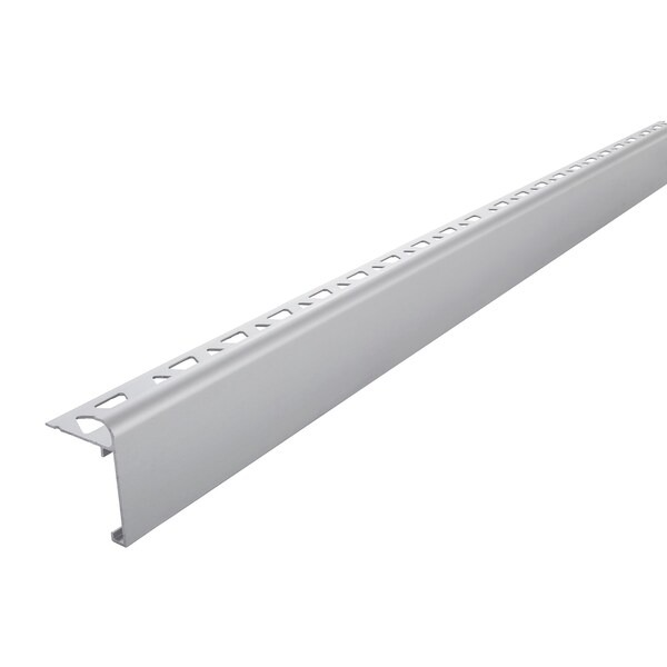 M-D Building Products Aluminum, Satin Brass, 1.125 in W x 144 in L - 06973