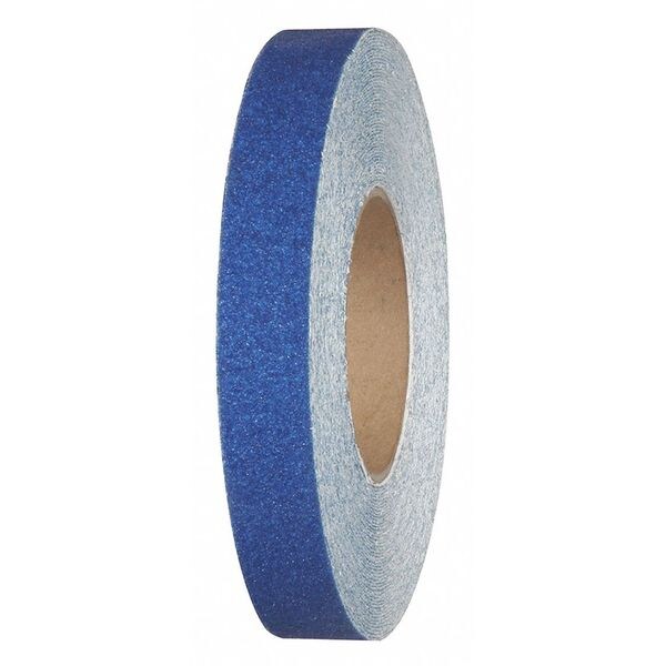 Jessup Safety Track Commercial Grade Anti Slip Grit Roll Aluminum Oxide, Adhesive: Acrylic Dark Blue, 1" W x 60 ft. L - 3325-1