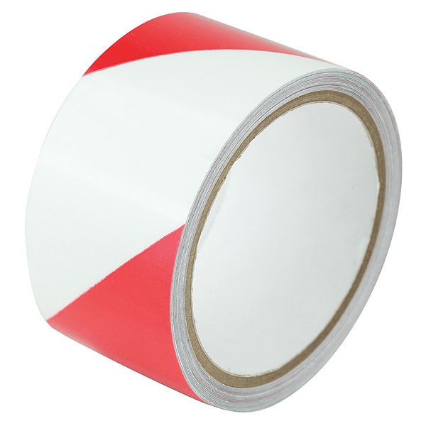 Zoro Select Floor Marking Tape Polyester 2 in W x 11 mil Thick - ZGS2X5-RD