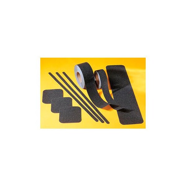National Marker Co Grit Heavy Duty Anti-Slip Tape - Black - 6inW - AGHD660
