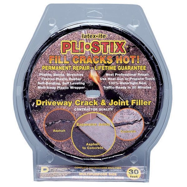 Pli-Stix Latex-Ite Pli-Stix Black Asphalt Asphalt Crack Filler 2 lb - 35099