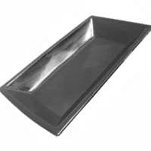 Maccourt Mortar Box, 71 gal Capacity, 60 in L, 36 in W, 12 in H, Polyethylene, Rectangle - MB6012