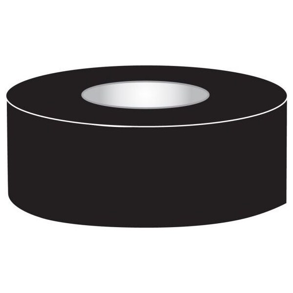 Accuform TAPE DURABLE MARKING TAPE 4 X 100FT PTE104BK - PTE104BK