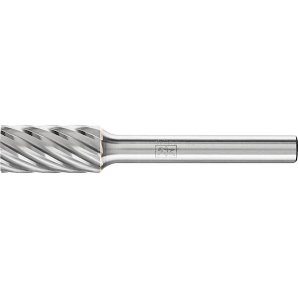 Pferd Carbide Bur - Cylind. (Plain End), INOX Cut - 3/8" x 3/4" x 1/4" Shank - SA-3 - 24067