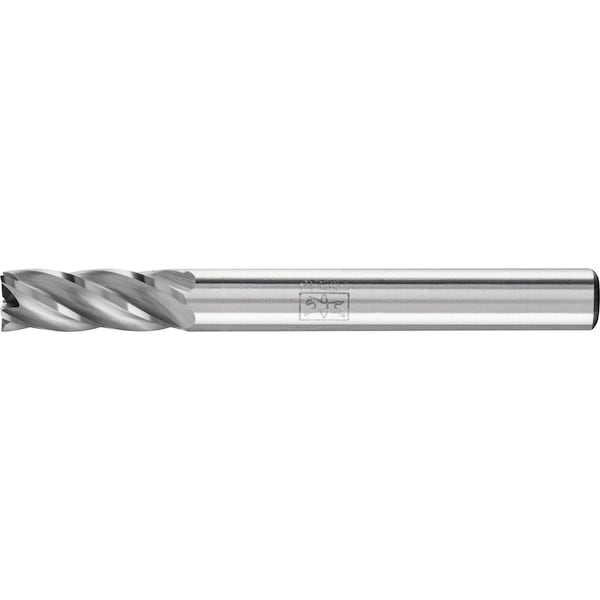 Pferd Carbide Bur - Cylind. (End Cut), ALU Cut - 1/4" x 5/8" x 1/4" Shank - SB-1 - 24215