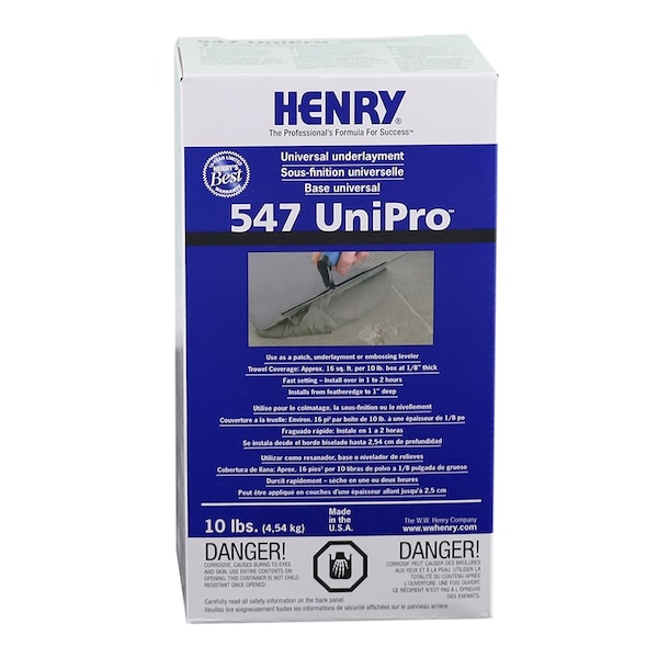Henry Henry 547 UniPro Universal Underlayment, Patch & Skimcoat 10 lb - 547 10 LB
